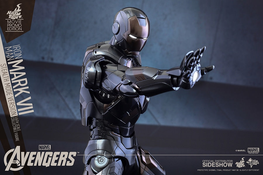 HOT TOYS - Marvel - Avengers Age of Ultron - Iron Man Mark VII (Stealth Mode Ver) - Movie Masterpiece 1:6 Action Doll