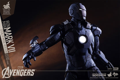 HOT TOYS - Marvel - Avengers Age of Ultron - Iron Man Mark VII (Stealth Mode Ver) - Movie Masterpiece 1:6 Action Doll