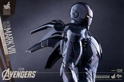 HOT TOYS - Marvel - Avengers Age of Ultron - Iron Man Mark VII (Stealth Mode Ver) - Movie Masterpiece 1:6 Action Doll