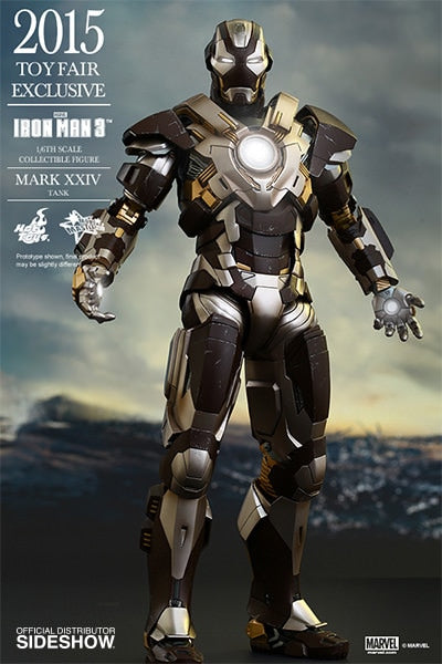 HOT TOYS - Marvel - Iron Man 3 - Marvel - Iron Man Mark XXIV - Tank - 2015 Toy Fair EXCLUSIVE 1:6 Action Doll MMS303