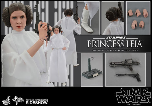 HOT TOYS - Star Wars - Episode IV A New Hope - Princess Leia 1:6 Action Doll MMS298
