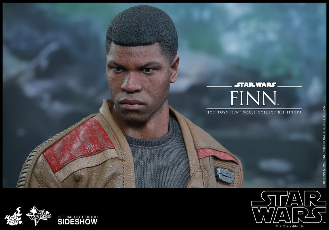 HOT TOYS - Star Wars - Episode VII The Force Awakens - Finn and First Order Riot Control Stormtrooper - Movie Masterpiece 1:6 Action Doll