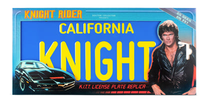 DOCTOR COLLECTOR - KNIGHT RIDER LICENSE PLATE