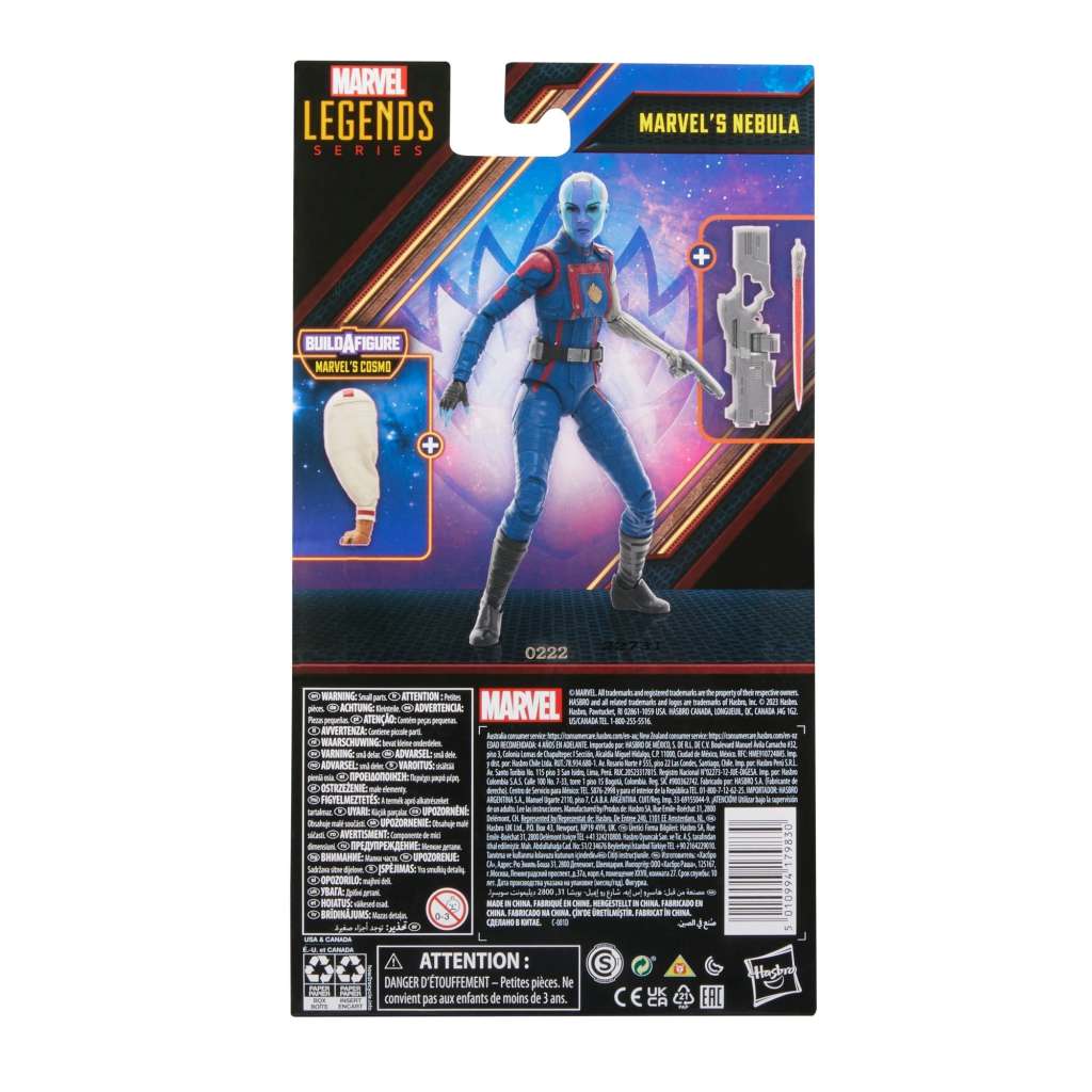 HASBRO - Marvel legends gotg3 nebula af