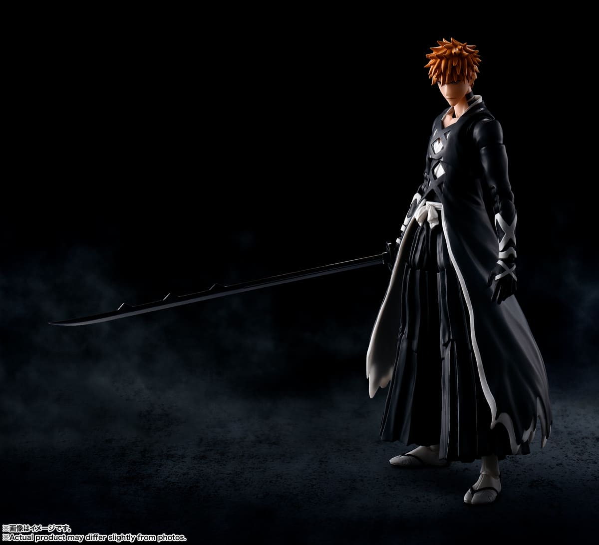 BANDAI - Bleach Ichigo Kurosaki Bankai S.H. Figuarts Action Figure