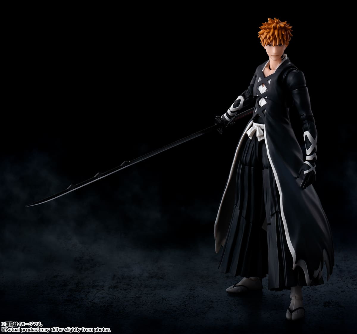 BANDAI - Bleach Ichigo Kurosaki Bankai S.H. Figuarts Action Figure