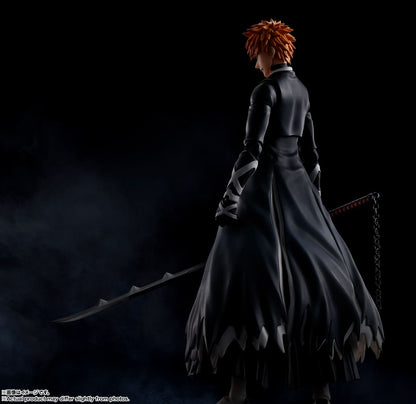 BANDAI - Bleach Ichigo Kurosaki Bankai S.H. Figuarts Action Figure