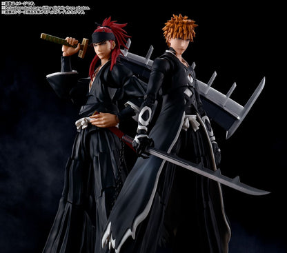 BANDAI - Bleach Ichigo Kurosaki Bankai S.H. Figuarts Action Figure