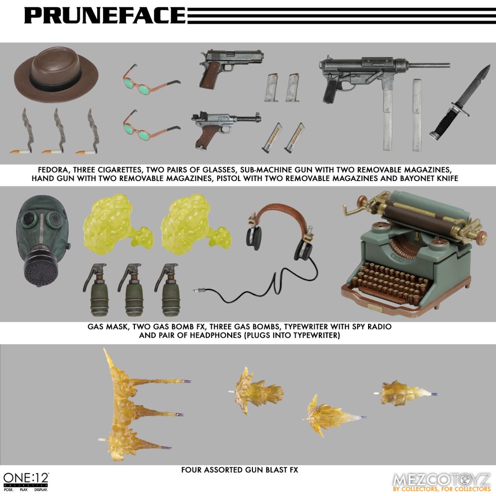 MEZCO - One:12 Collective Pruneeface Figure