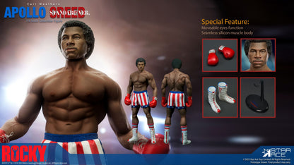 STAR ACE - Rocky Apollo Creed DeLuxe 1:6 Action Doll