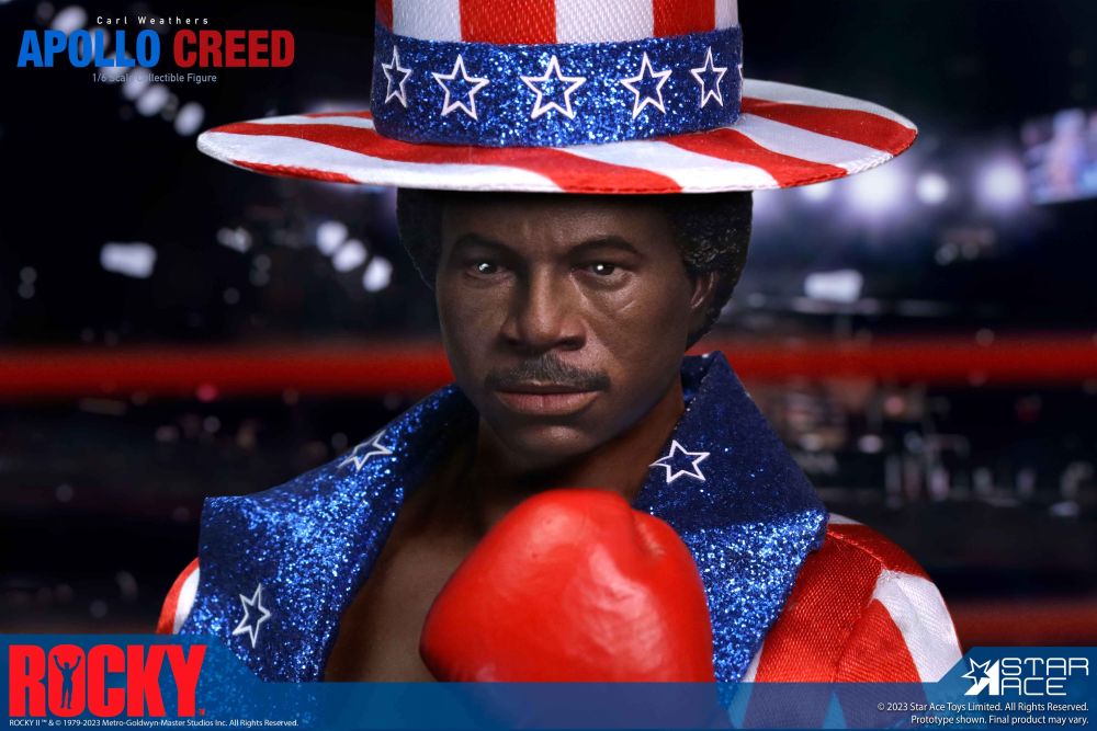 STAR ACE - Rocky Apollo Creed DeLuxe 1:6 Action Doll