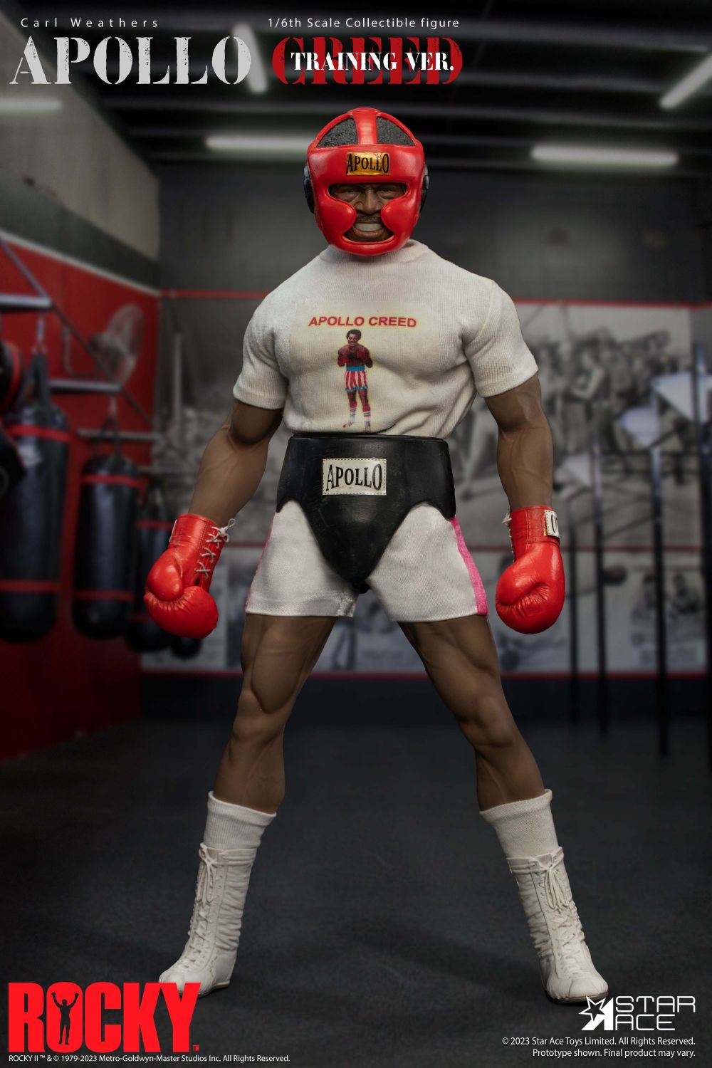 STAR ACE - Rocky Apollo Creed DeLuxe 1:6 Action Doll