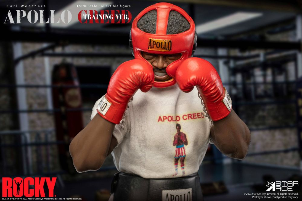 STAR ACE - Rocky Apollo Creed DeLuxe 1:6 Action Doll