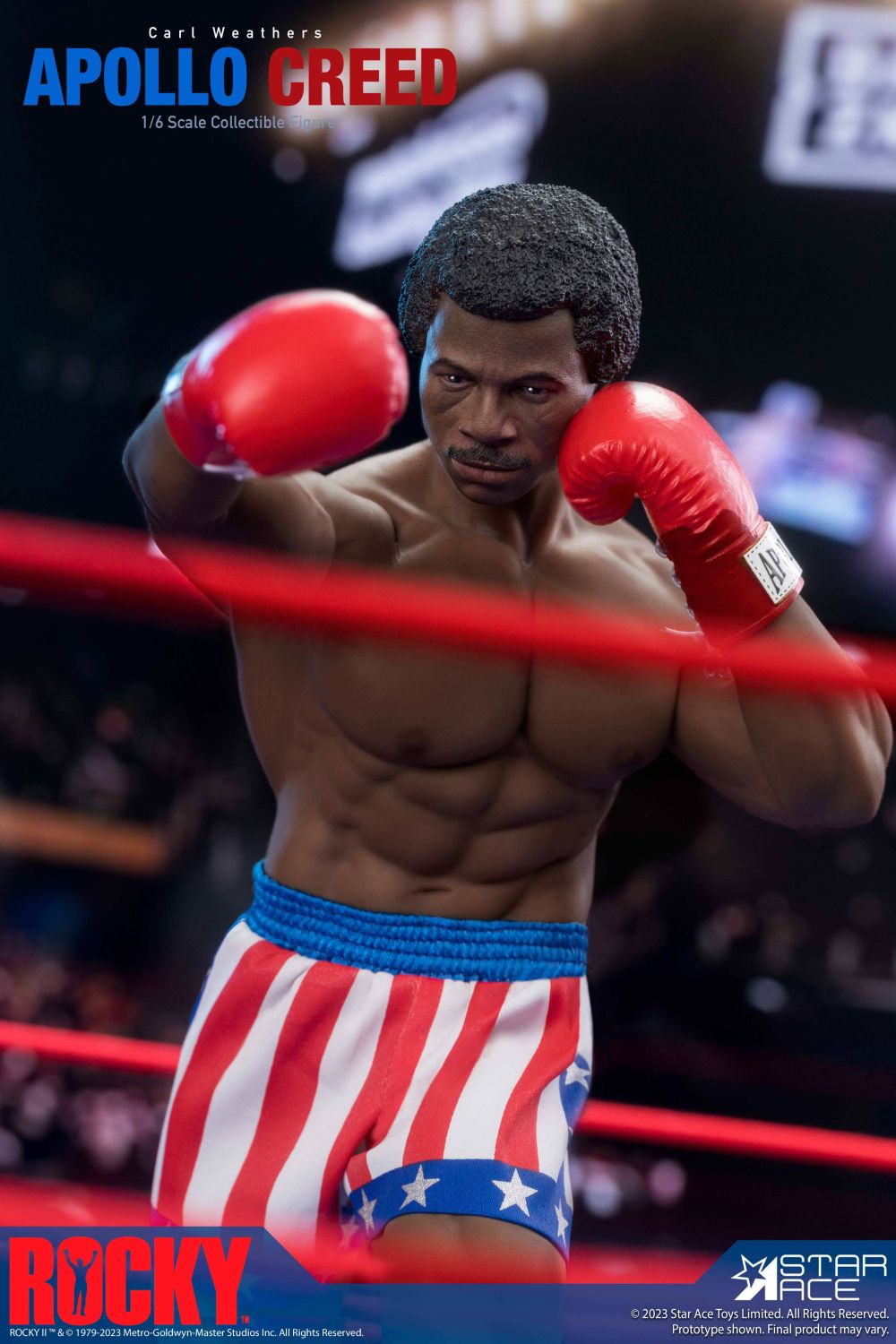 STAR ACE - Rocky Apollo Creed DeLuxe 1:6 Action Doll