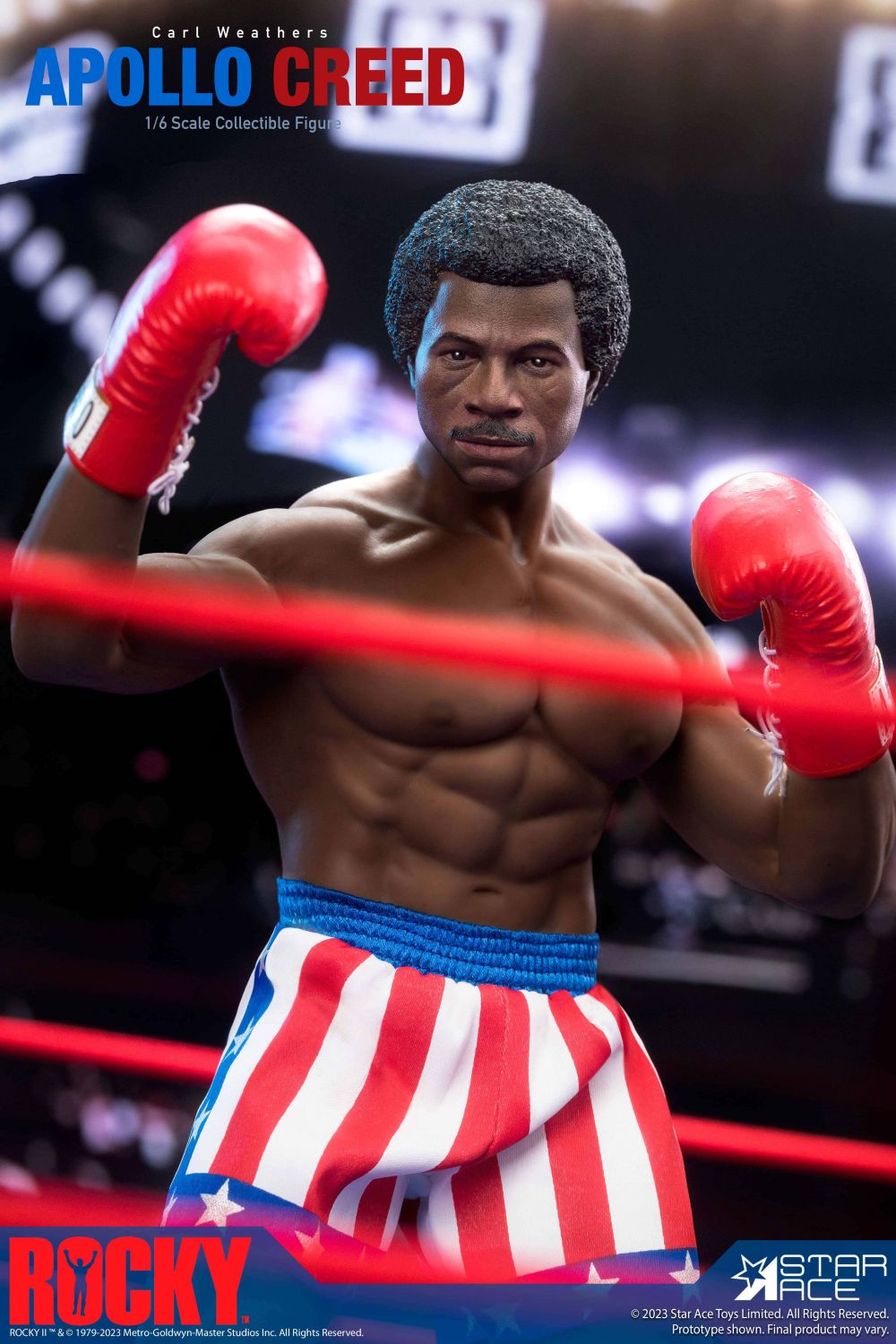 STAR ACE - Rocky Apollo Creed DeLuxe 1:6 Action Doll