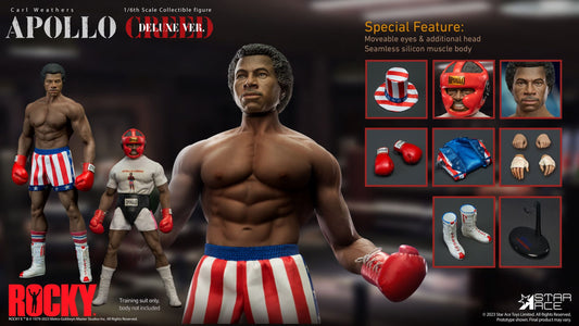 STAR ACE - Rocky Apollo Creed DeLuxe 1:6 Action Doll