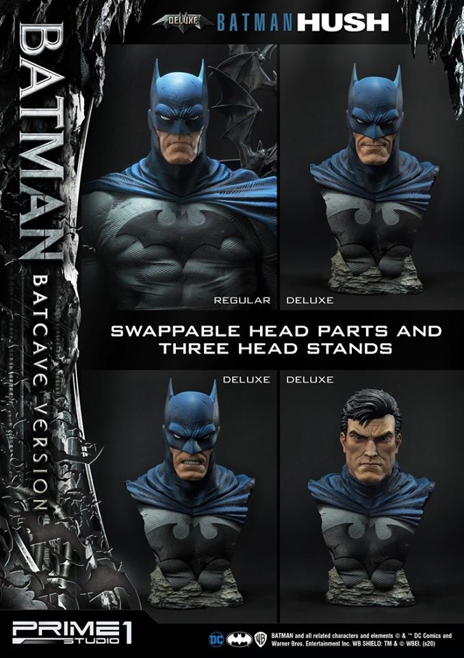 PRIME 1 STUDIOS - Dc Comics - Batman Hush - DeLuxe Batcave Batman Bonus Ver - 1:3 Statue