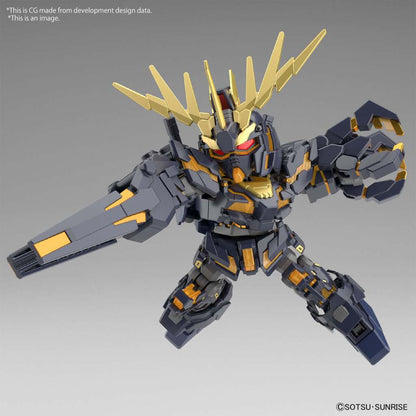 BANDAI - Gunpla - SD Cross Silhouette - Unicorn Gundam 02 Banshee Destroy Mode & Norn Parts #19