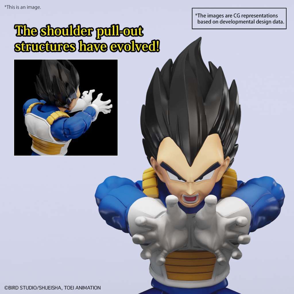 BANDAI - FIGURE RISE - DRAGON BALL - VEGETA NEW SPEC Ver