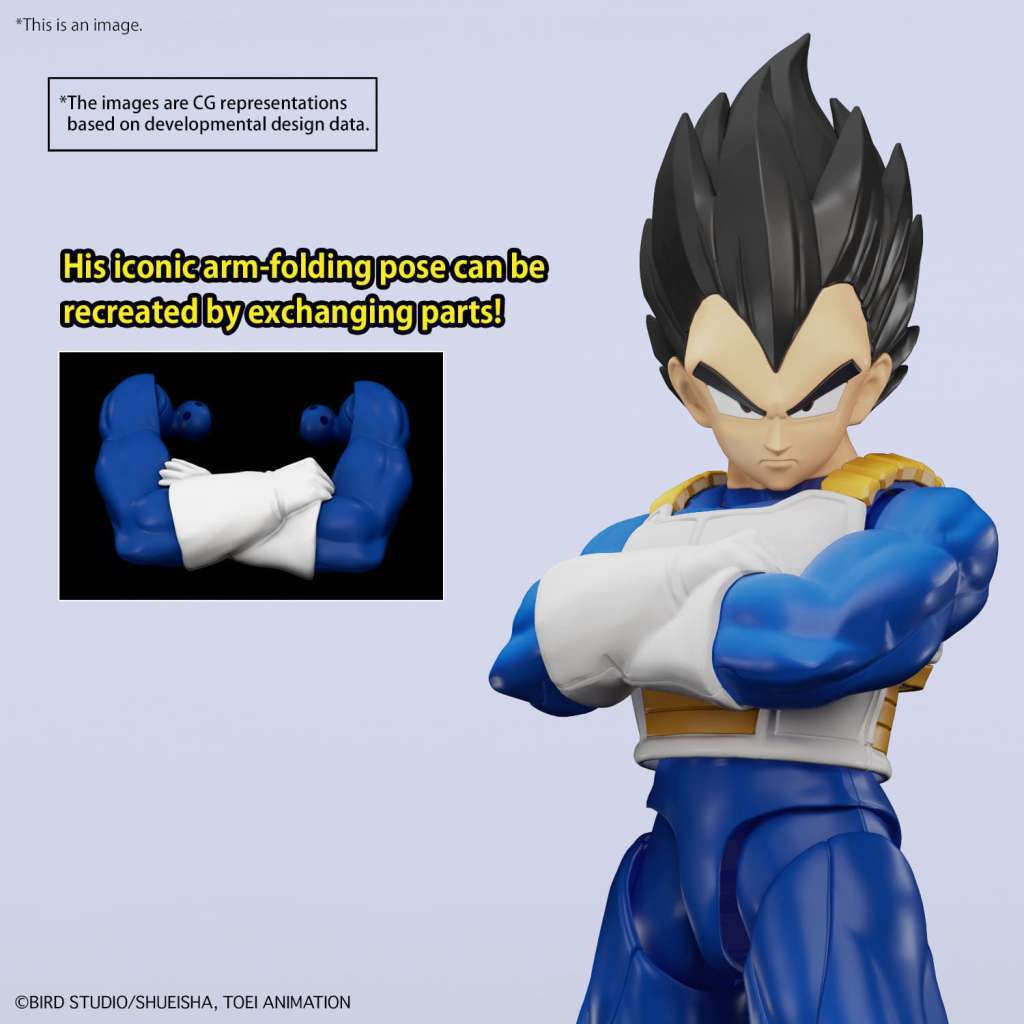 BANDAI - FIGURE RISE - DRAGON BALL - VEGETA NEW SPEC Ver