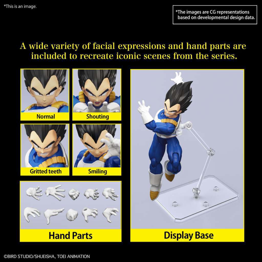 BANDAI - FIGURE RISE - DRAGON BALL - VEGETA NEW SPEC Ver