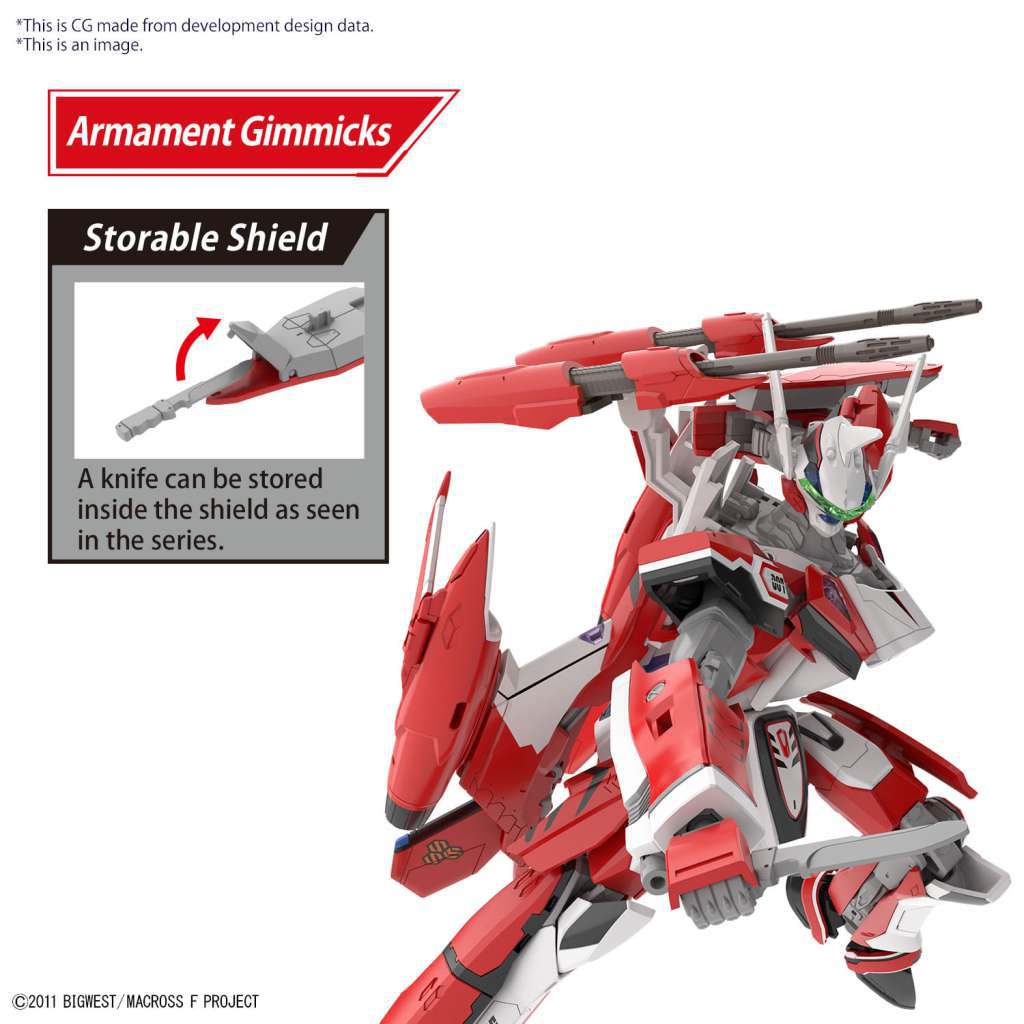 BANDAI MODEL KIT - GUNPLA - HG YF-29 DURANDAL VALKYRIE ALTO 1/100