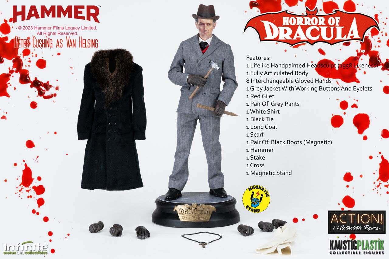 INFINITE STATUE - Horror Of Dracula - Van Helsing 1/6  Reg.