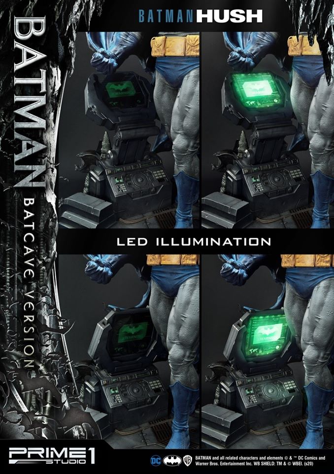 PRIME 1 STUDIOS - Dc Comics - Batman Hush - Batcave Batman - 1:3 Statue