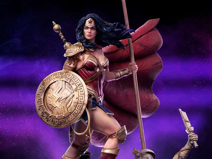 IRON STUDIOS - Wonder woman unleashed 1/10 statue