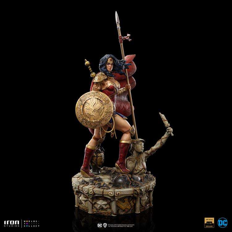 IRON STUDIOS - Wonder woman unleashed 1/10 statue