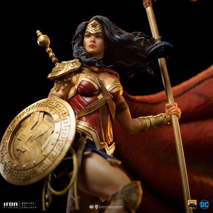 IRON STUDIOS - Wonder woman unleashed 1/10 statue