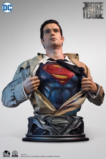 INFINITY STUDIO - Dc Comics - Justice League - Superman - Life Size Bust