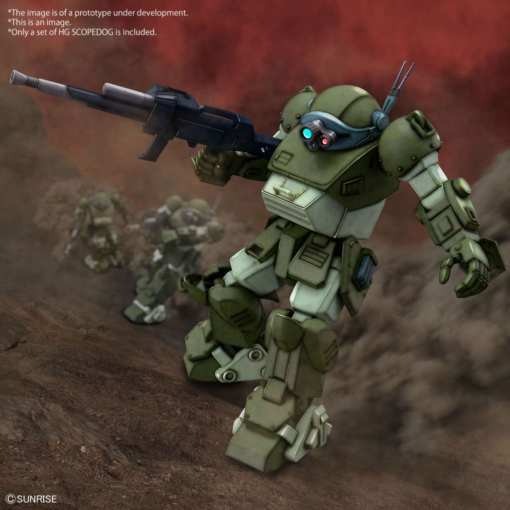 BANDAI MODEL KIT  - HIGH GRADE SCOPEDOG VOTOMS 1/144