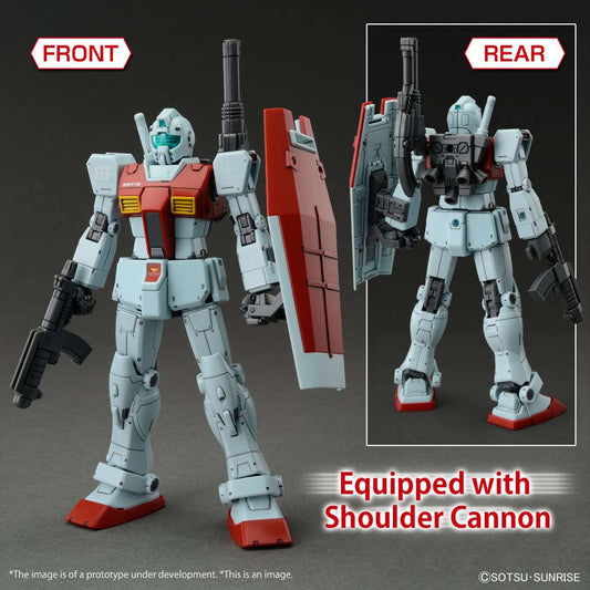 BANDAI MODEL KIT - Gunpla - Hg Gm Shoulder Cannon / Missile Pod 1/144