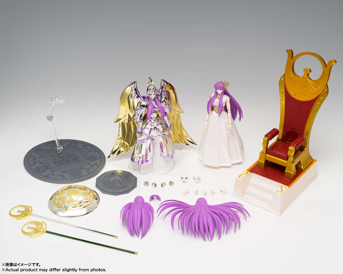 BANDAI - Saint Seiya Myth Cloth - Goddess Athena & Saori Kido