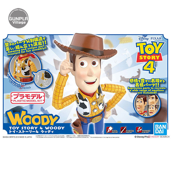 BANDAI MODEL KIT - Toy story 4 woody