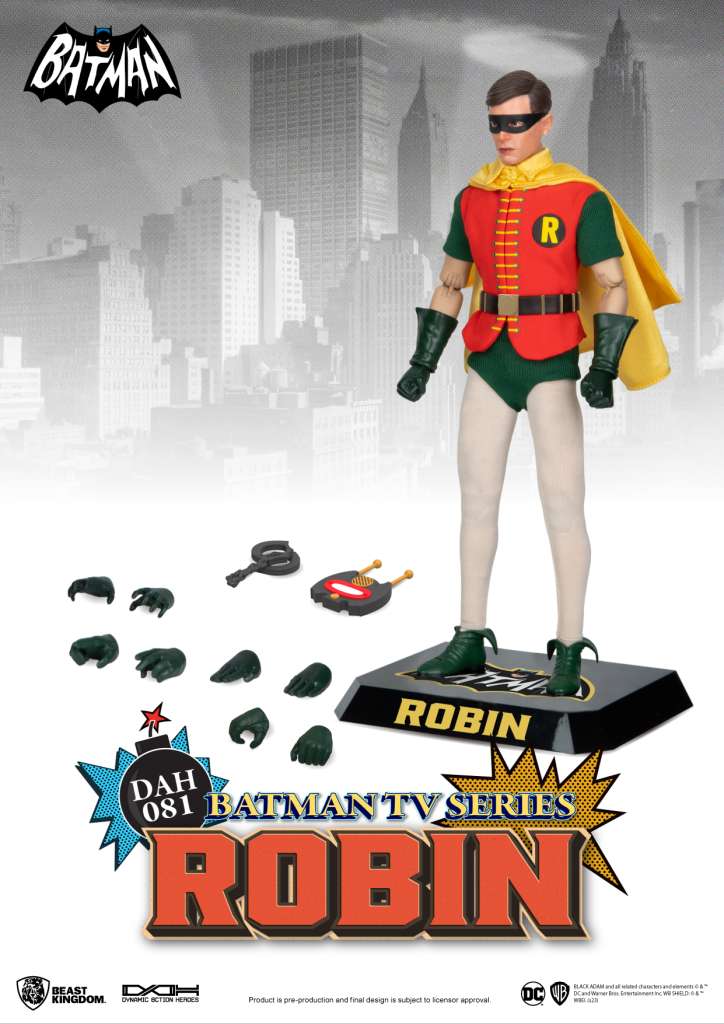 BEAST KINGDOM - Dc Comics - Batman Television Series Robin Dah Action Figure