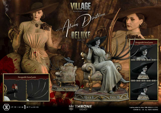PRIME 1 - Resident evil village alcina dimitrescu throne colldeluxe bonus statue