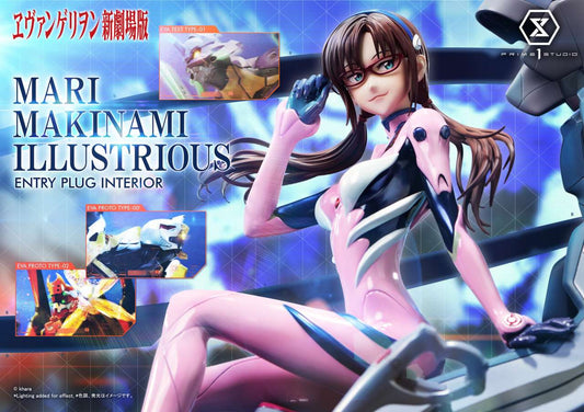 PRIME 1 - Evangelion mari makinami illustrious (entry plug interior) bonus version statue