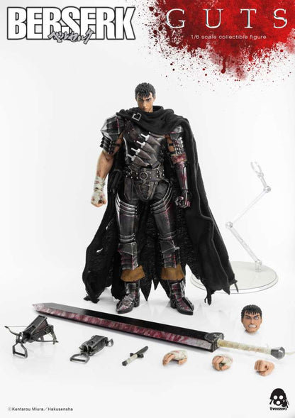 THREEZERO - Berserk Guts Black Swordman Figure