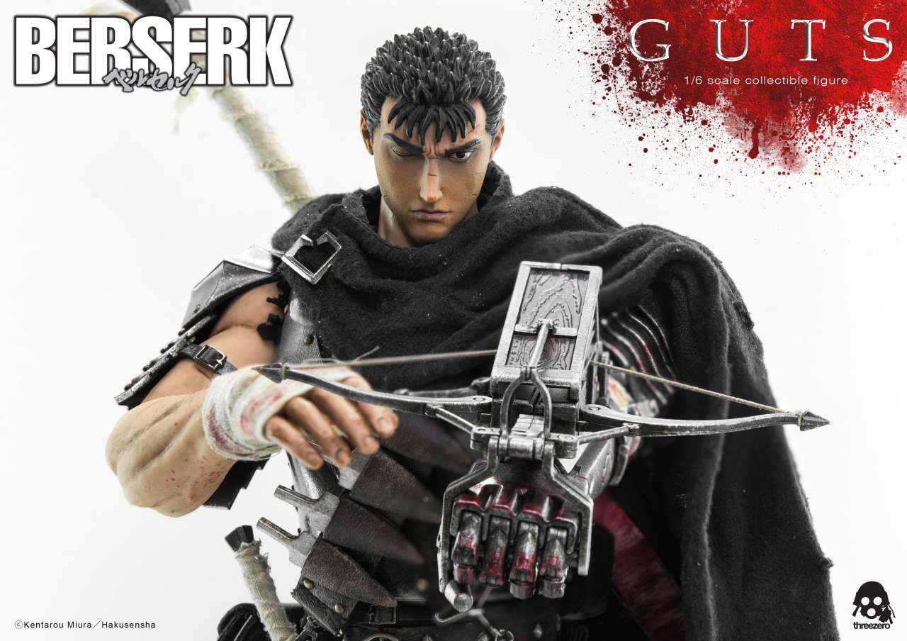 THREEZERO - Berserk Guts Black Swordman Figure