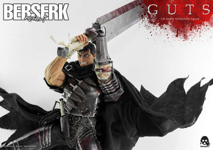 THREEZERO - Berserk Guts Black Swordman Figure
