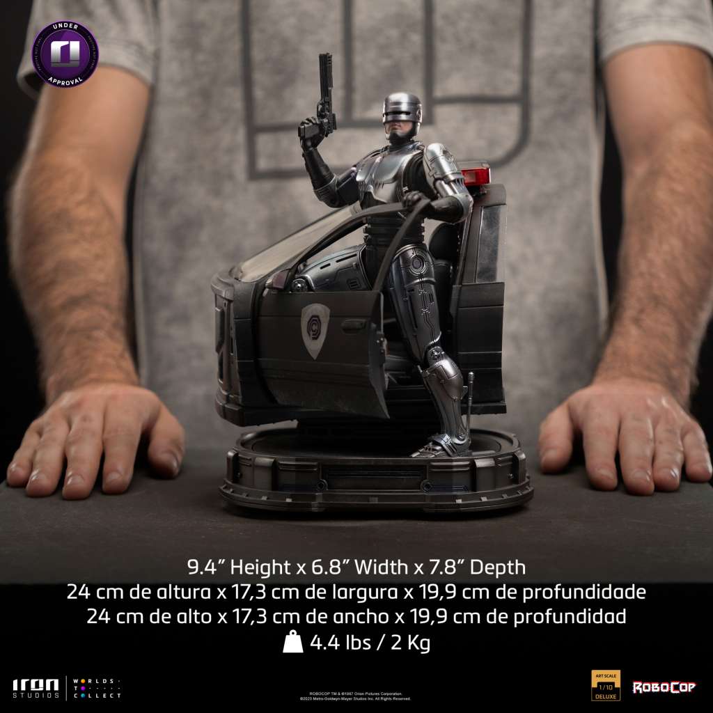 IRON STUDIO - Robocop DeLuxe 1:10 Statue