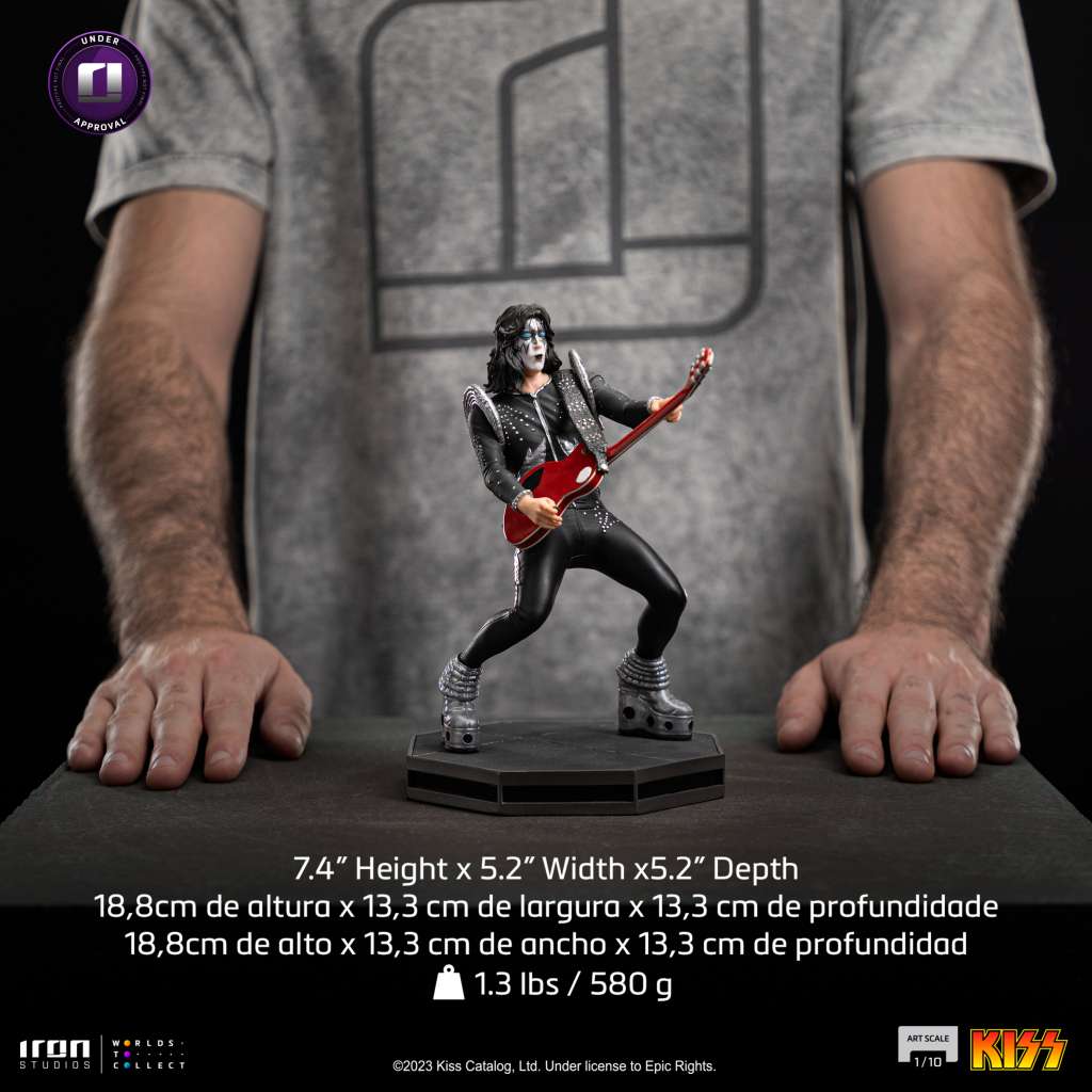 IRON STUDIO - Kiss Ace Frehley 1:10 Statue