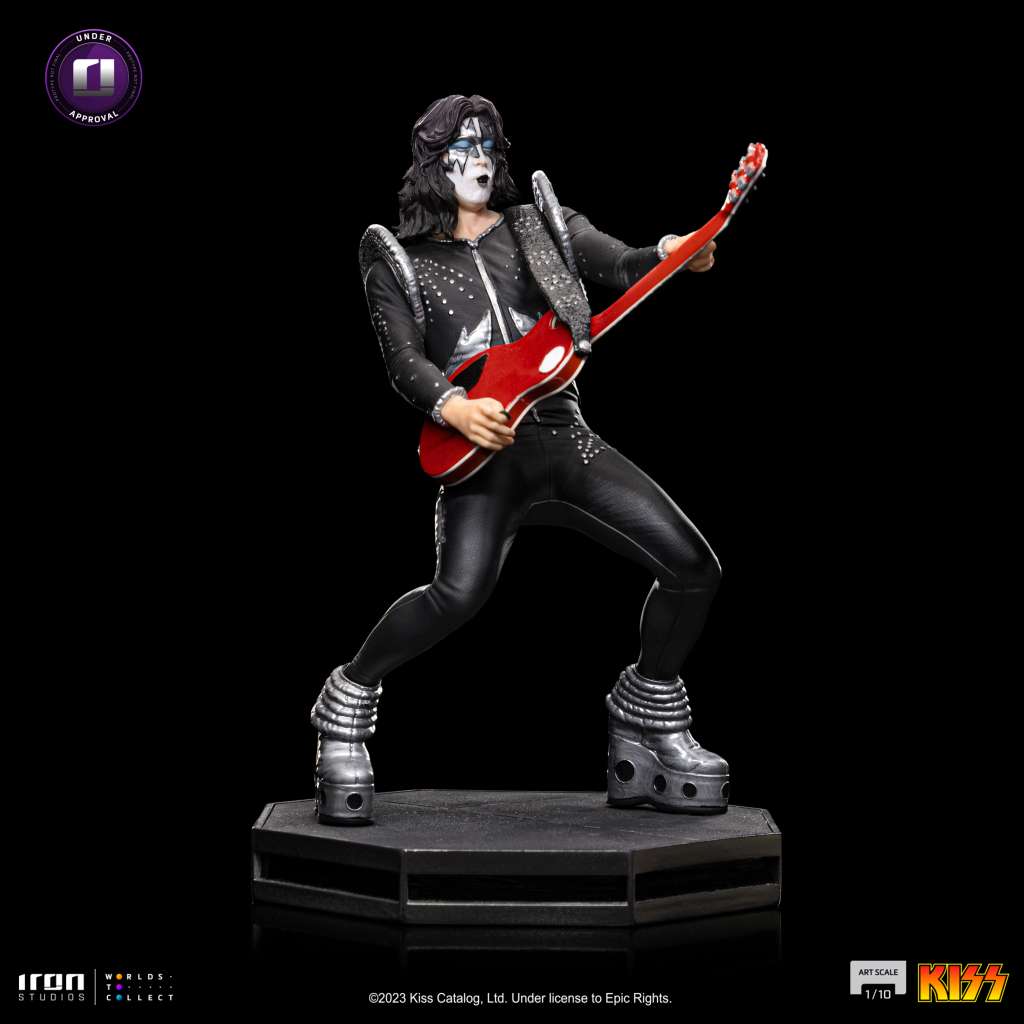 IRON STUDIO - Kiss Ace Frehley 1:10 Statue