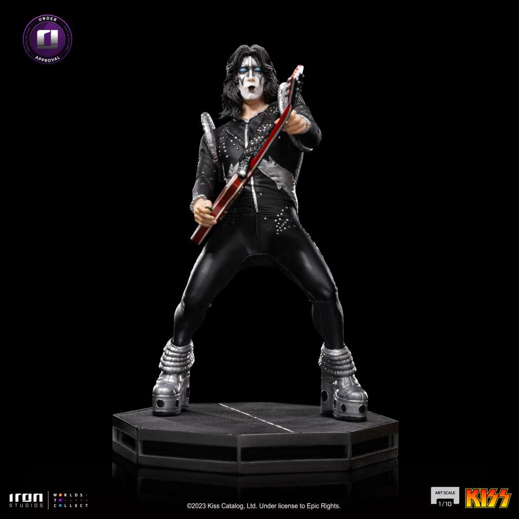 IRON STUDIO - Kiss Ace Frehley 1:10 Statue