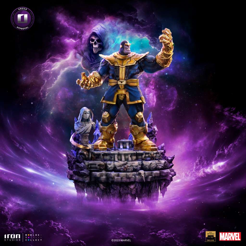 IRON STUDIOS - Thanos x avengers deluxe 1/10 statue