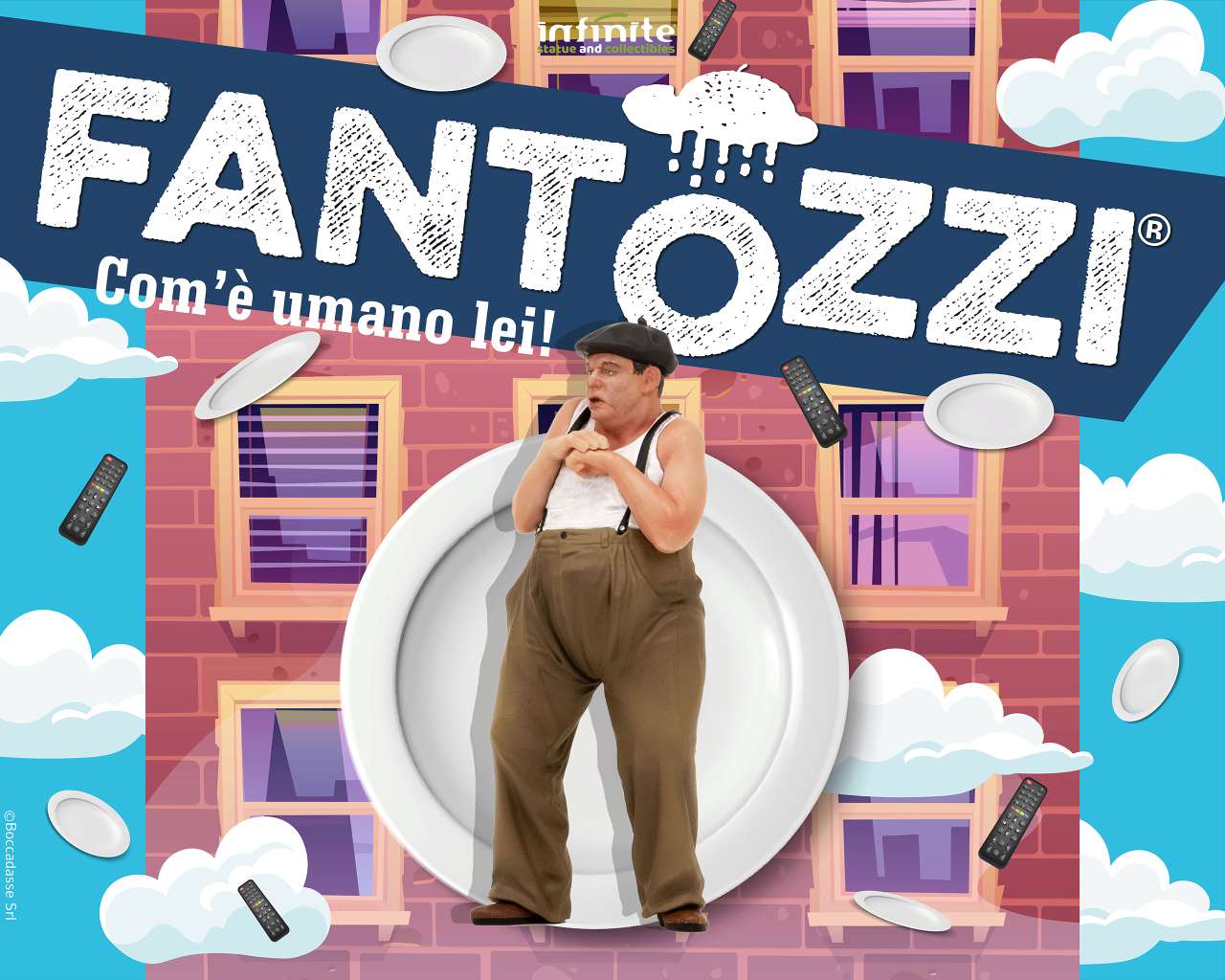 INFINITE STATUE - Fantozzi – fantozzi come e’ umano lei! pvc mini figure