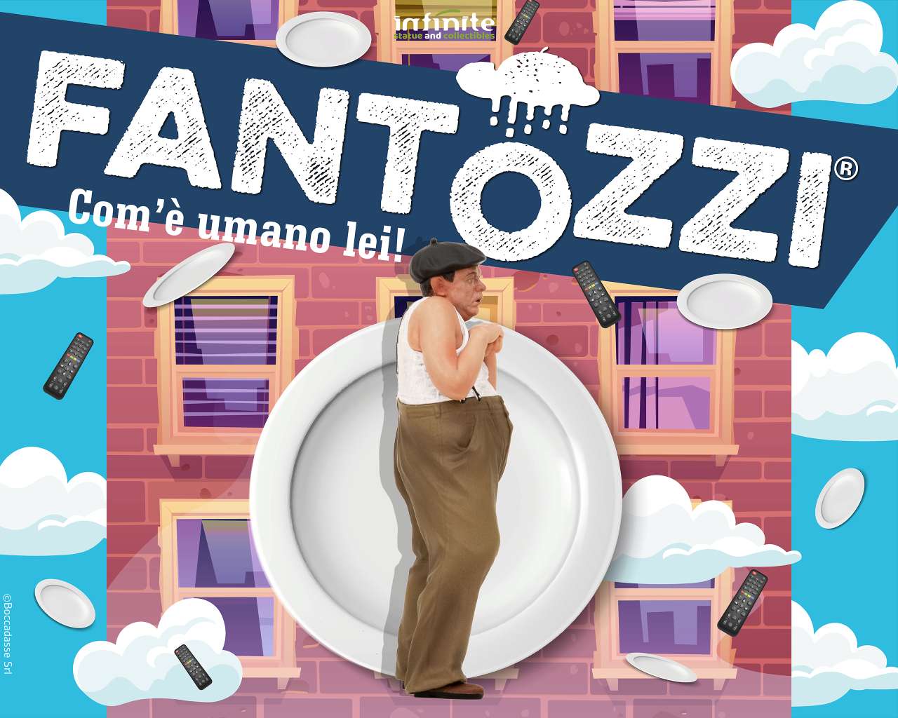 INFINITE STATUE - Fantozzi – fantozzi come e’ umano lei! pvc mini figure