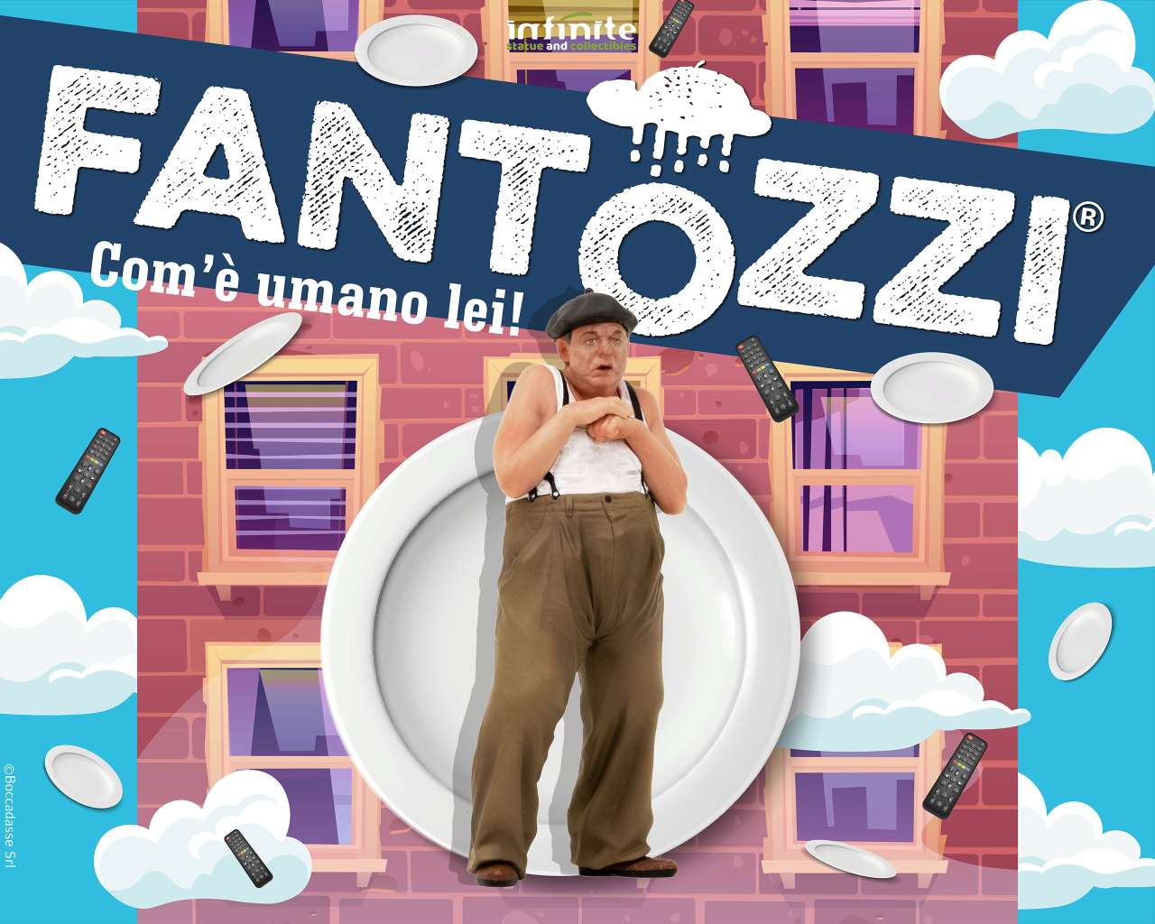 INFINITE STATUE - Fantozzi – fantozzi come e’ umano lei! pvc mini figure